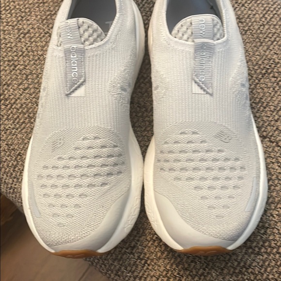 New Balance Grey Slip-On Sneakers - Picture 2 of 10